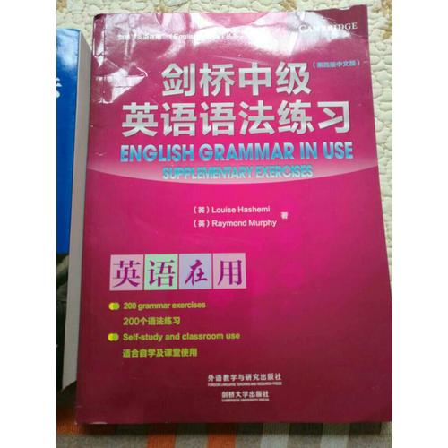 剑桥中级英语语法练习(第四版中文版)
