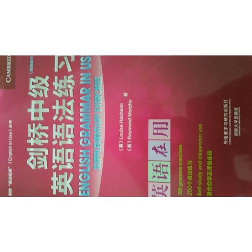 剑桥中级英语语法练习(第四版中文版)