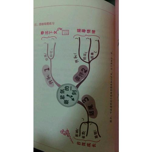 我的及时本思维导图作文书