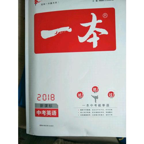 2018年一本 中考英语新课标板 初中学生总复习