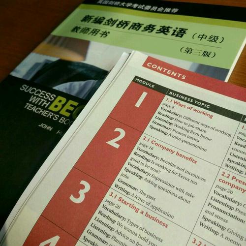 新编剑桥商务英语教师用书（中级·第三版）