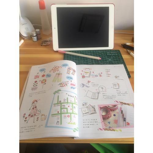 横格本也能画出可爱手账