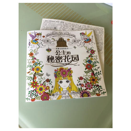 优雅女孩涂色书：公主的秘密花园