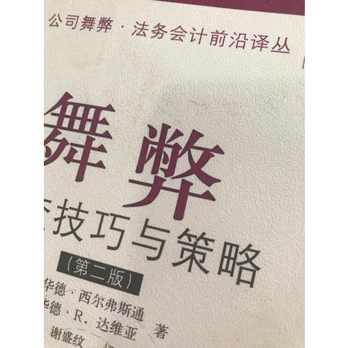 舞弊侦查技巧与策略（第二版）