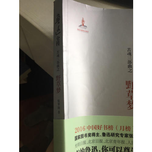 鲁迅全传·苦魂三部曲·野草梦
