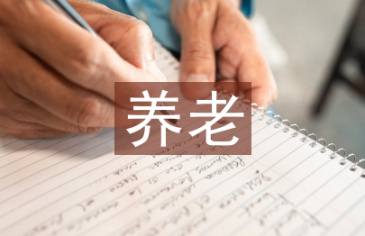 养老工作报告