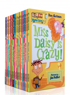 美国小学阅读教材书My Weird School 21本套装