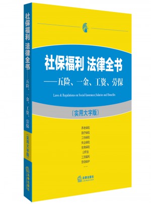 社保福利法律全书：五险一金工资劳保（实用大字版）