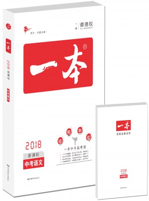 2018年一本 中考语文 初中学生总复习