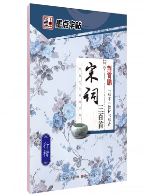 墨点字帖 经典文化系列字帖 宋词三百首行楷 钢笔字帖