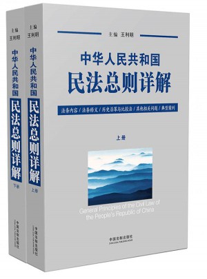 中华人民共和国民法总则详解(上下册)图书
