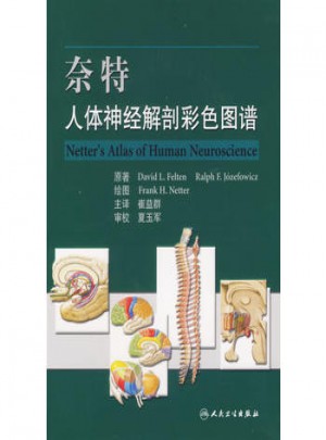 奈特人体神经解剖彩色图谱图书