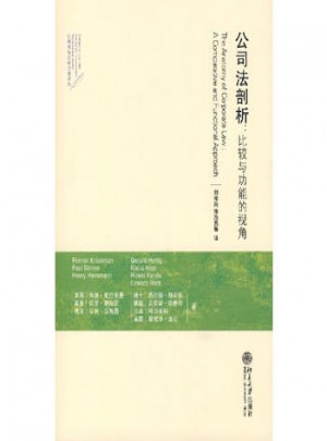 公司法剖析：比较与功能的视角