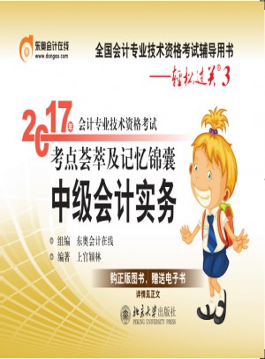 轻松过关3 ·2017年会计专业技术资格考试考点荟萃及记忆锦囊·中级会计实务