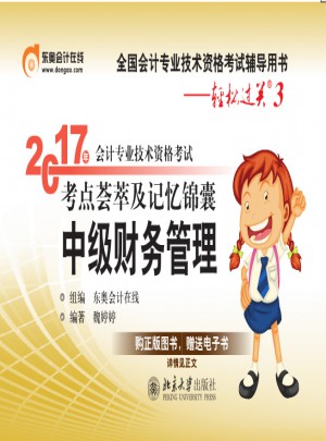 2017年会计专业技术资格考试考点荟萃及记忆锦囊 中级财务管理