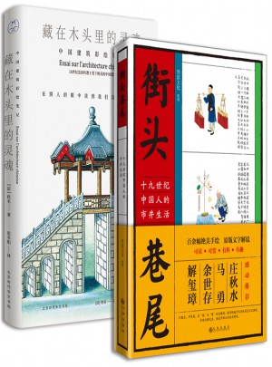 藏在木头里的灵魂中国建筑彩绘笔记+街头巷尾(套装共2册)