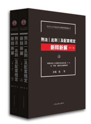 刑法（总则）及配套规定新释新解（第七版）