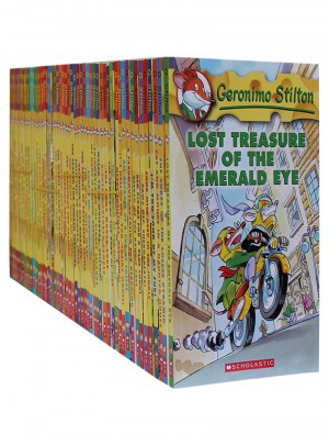 老鼠记者Geronimo Stilton 11-60 套装 畅销章节小说 全彩插图