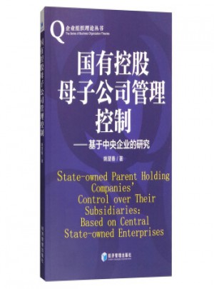 国有控股母子公司管理控制:基于中央企业的研究图书