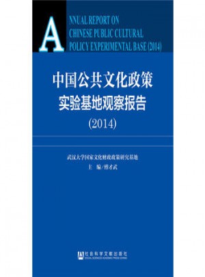 2014中国公共文化政策实验基地观察报告图书