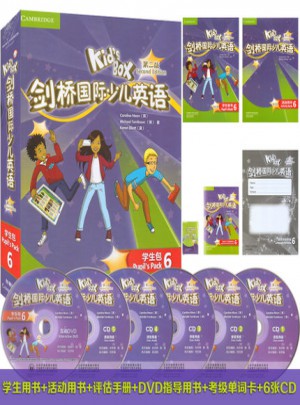 剑桥国际少儿英语学生包6 点读版