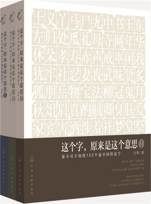 字解中国：这个字，原来是这个意思（全三册）图书
