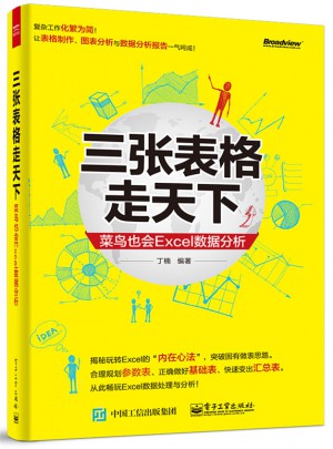 三张表格走天下：菜鸟也会Excel数据分析（全彩）