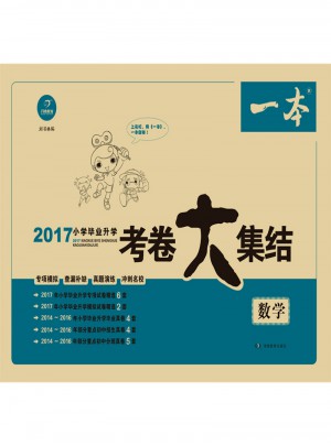 2017年 一本 小学毕业升学考卷大集结 数学