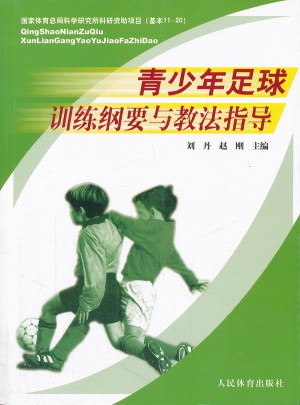 青少年足球训练纲要与教法指导图书