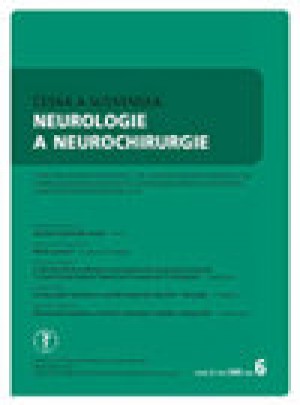 Ceska A Slovenska Neurologie A Neurochirurgie
