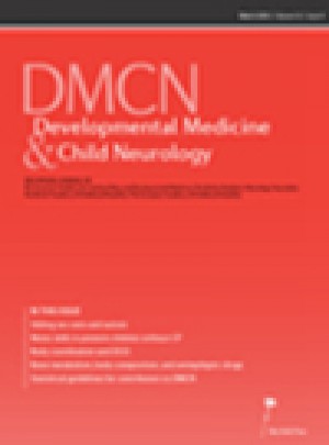 Developmental Medicine And Child Neurology