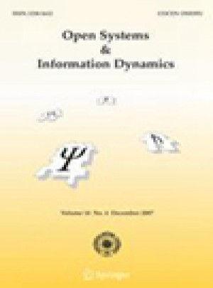 Open Systems & Information Dynamics