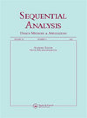 Sequential Analysis-design Methods And Applications