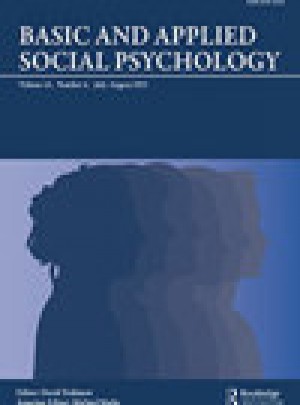 Basic And Applied Social Psychology