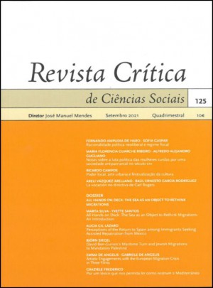 Revista Critica De Ciencias Sociais